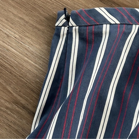 Caslon Blue White Red Stripe Pants Women’s Size 4 - Picture 8 of 9